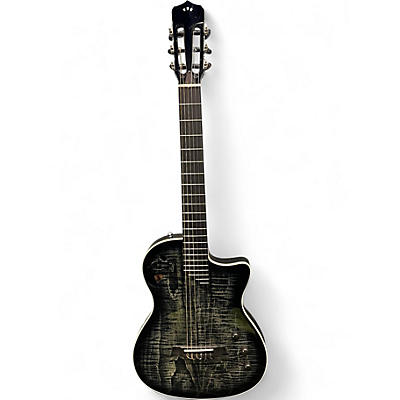 Used Cordoba Stage Nylon-String Electric Guitar Black Burst Classical Acoustic Electric Guitar