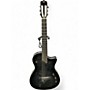 Used Cordoba Stage Nylon Trans Black Classical Acoustic Electric Guitar Trans Black