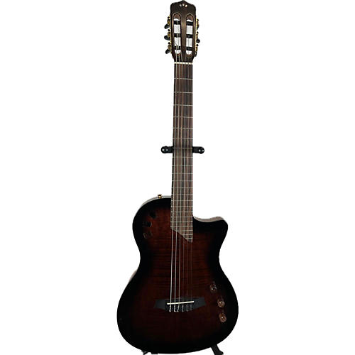 Cordoba Used Cordoba Stage Trans Brown Classical Acoustic Electric Guitar Trans Brown