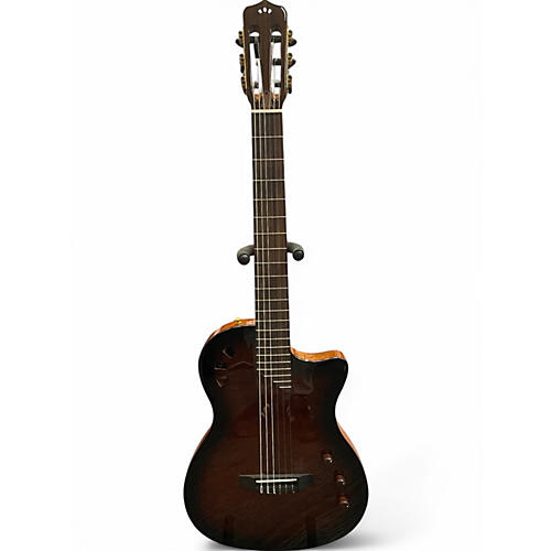 Used Cordoba Stage edgeburst Classical Acoustic Electric Guitar edgeburst