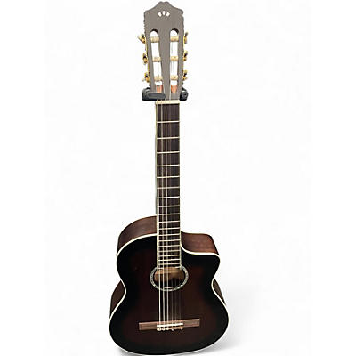 Used Cordoba c4ce iberia Brown Sunburst Classical Acoustic Electric Guitar