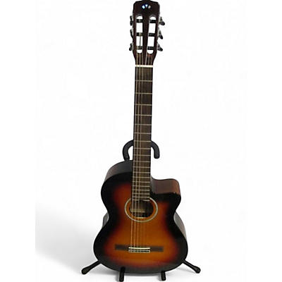 Used Cordoba fusion 5 Sunburst Classical Acoustic Guitar