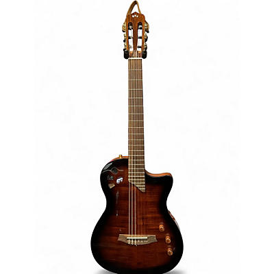 Used Cordoba stage nylon string 2 Color Sunburst Classical Acoustic Guitar