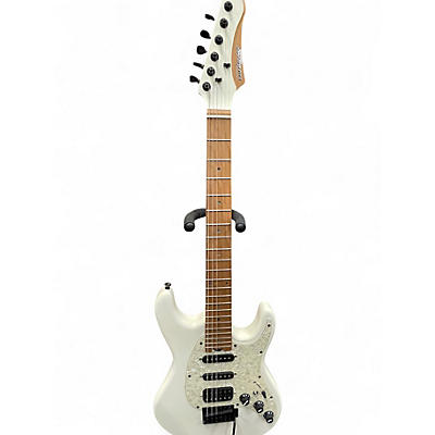 Used Cordovox DOUBLECUT HSS FLAT WHITE Solid Body Electric Guitar