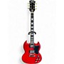 Used Cordovox Double Cutaway HH Cherry Solid Body Electric Guitar Cherry