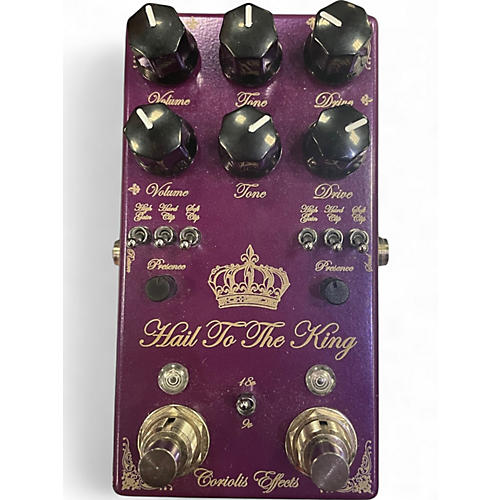 Used Coriolis Effects Hail To The King Effect Pedal