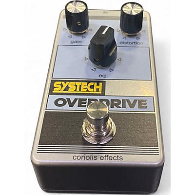 Used Coriolis Effects sYSTECH oVERDRIVE Effect Pedal
