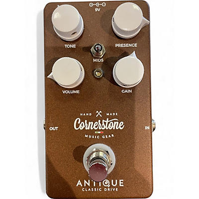 Used Cornerstone ANTIQUE CLASSIC DRIVE Effect Pedal