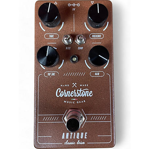 Used Cornerstone Antique Classic Drive Effect Pedal