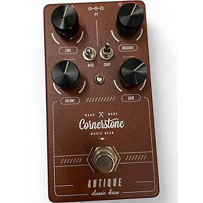Used Cornerstone Antique Classic Drive Effect Pedal