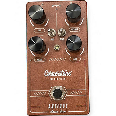 Used Cornerstone Music Gear ANTIQUE CLASSIC OVERDRIVE Effect Pedal