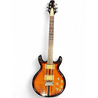 Used Cort 1980s Performer 3 Color Sunburst Solid Body Electric Guitar