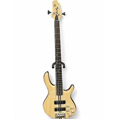 Used Cort A4 Plus FMMH Natural Electric Bass Guitar