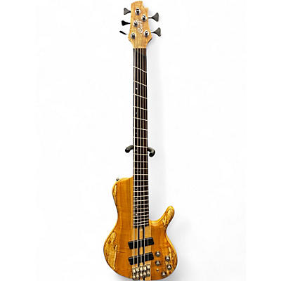 Used Cort A5 PLUS SCMS Natural Electric Bass Guitar