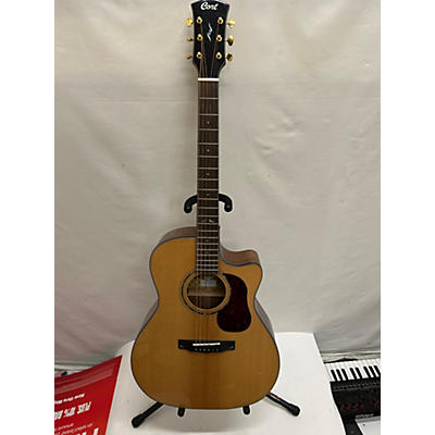 Cort Used Cort A6 Natural Acoustic Electric Guitar