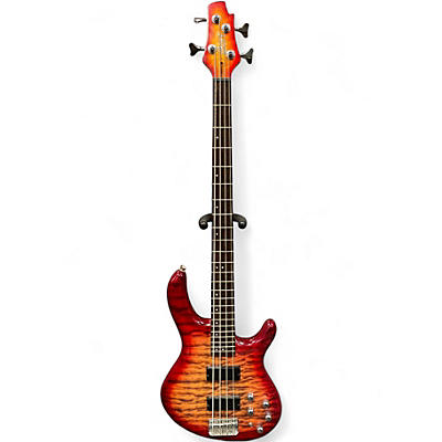 Used Cort ACTION DLX Amber Electric Bass Guitar