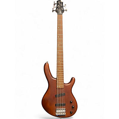 Used Cort ACTION V PLUS Brown Electric Bass Guitar