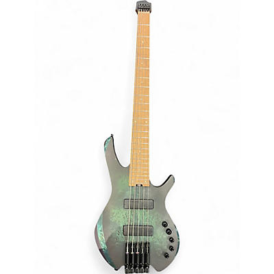 Used Cort ARTISAN SPACE 5 Star Dust Green Electric Bass Guitar