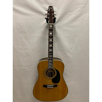 Used Cort AW16 Natural Acoustic Guitar