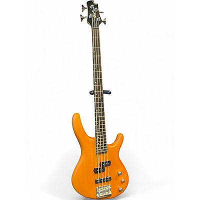Used Cort Action Bass Natural Electric Bass Guitar