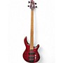 Used Cort B4 ELEMENT Crimson Red Trans Electric Bass Guitar Crimson Red Trans