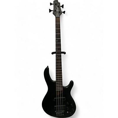 Cort Used Cort B4 Element Trans Black Electric Bass Guitar