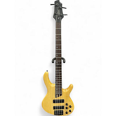 Used Cort B4 Natural Electric Bass Guitar