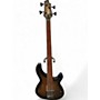 Used Cort B4FL MHPZ Walnut Electric Bass Guitar Walnut