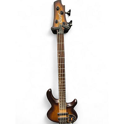 Used Cort C4 Plus ZBMH Trans Brown Electric Bass Guitar