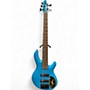Used Cort C5 DELUXE Blue Electric Bass Guitar Blue