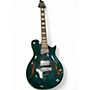 Used Cort CL 1400 Green Hollow Body Electric Guitar Green