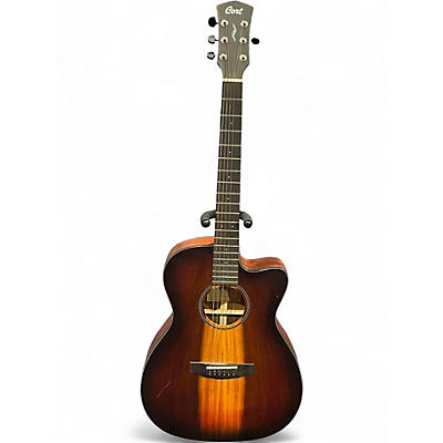 Used Cort CORE-OC ABW OPLB Antique Natural Acoustic Electric Guitar