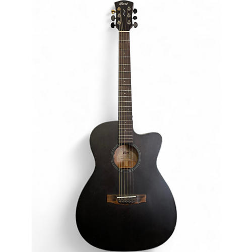 Used Cort CORE OC Black Acoustic Electric Guitar Black