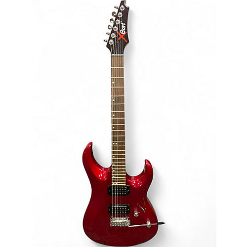 Used Cort CORT X2 Metallic Red Solid Body Electric Guitar Metallic Red