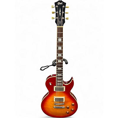 Used Cort CR280 Cherry Sunburst Solid Body Electric Guitar