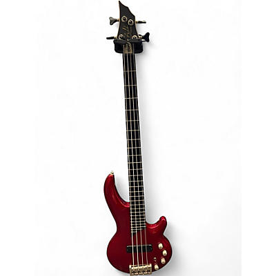 Used Cort CURBOW 4 CANDY APPLE RED Electric Bass Guitar