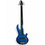 Used Cort CURBOW 5 Blue Electric Bass Guitar Blue