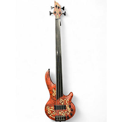 Used Cort CURBOW BASS Natural Electric Bass Guitar