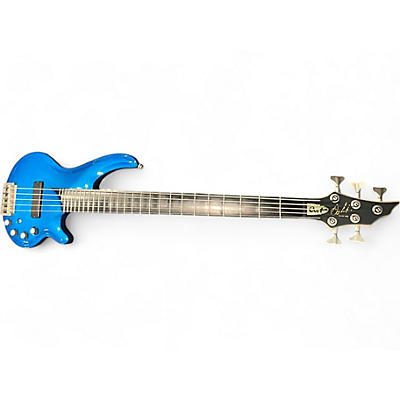 Used Cort CURBOW Blue Electric Bass Guitar