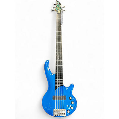 Used Cort CURBOW Blue Electric Bass Guitar