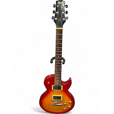 Used Cort Classic Rock CR-250 Cherry Sunburst Solid Body Electric Guitar