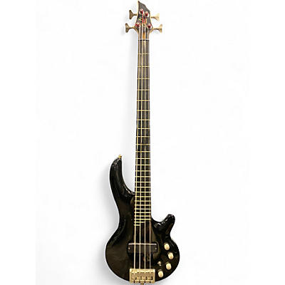 Used Cort Curbow Luthite Ebonol BLACK Electric Bass Guitar