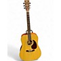 Used Cort EARTH 200 Natural Acoustic Guitar Natural