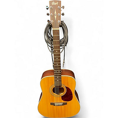 Used Cort EARTH 70 Natural Acoustic Guitar