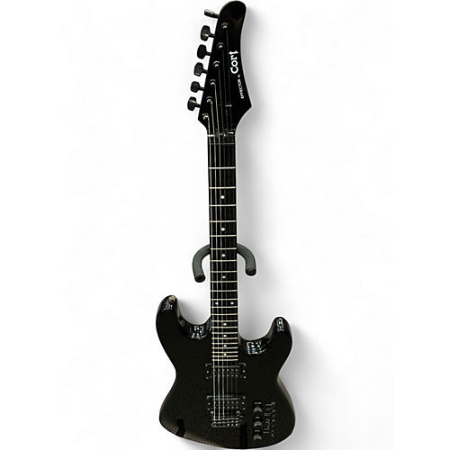 Used Cort EFFECTOR Black Solid Body Electric Guitar Black