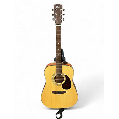 Used Cort Earth 50's NS Natural Acoustic Guitar