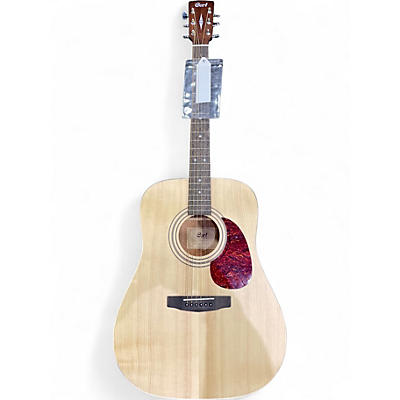 Used Cort Earth 60 Natural Acoustic Guitar