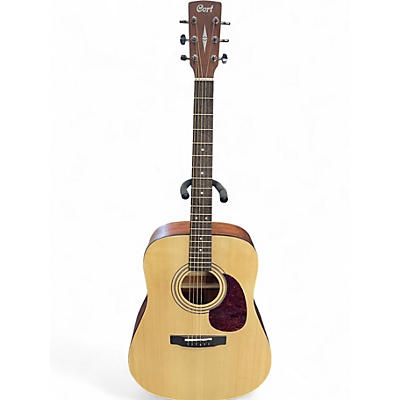 Used Cort Earth 60 Natural Acoustic Guitar