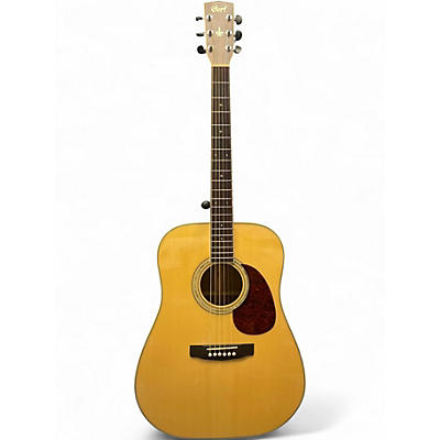 Used Cort Earth 600 Natural Acoustic Guitar