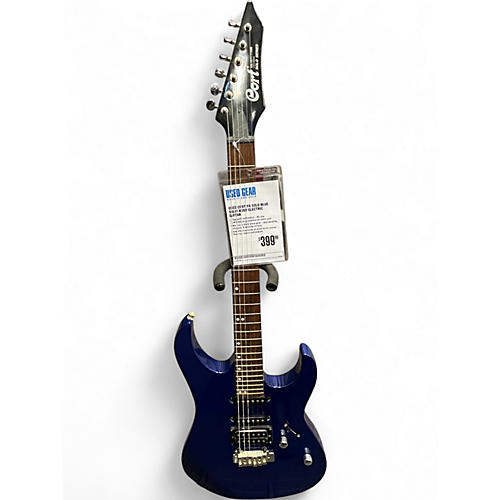 Used Cort FR SOLO Blue Solid Body Electric Guitar Blue